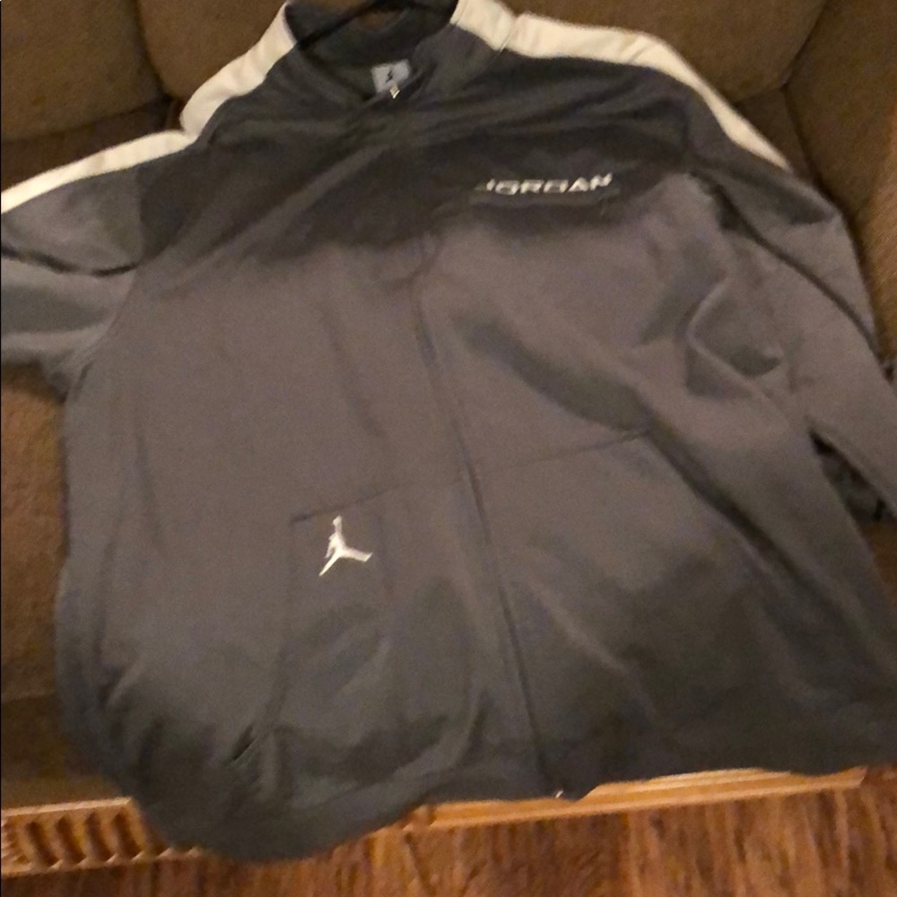 Jordan zip up warm up jacket size XXL